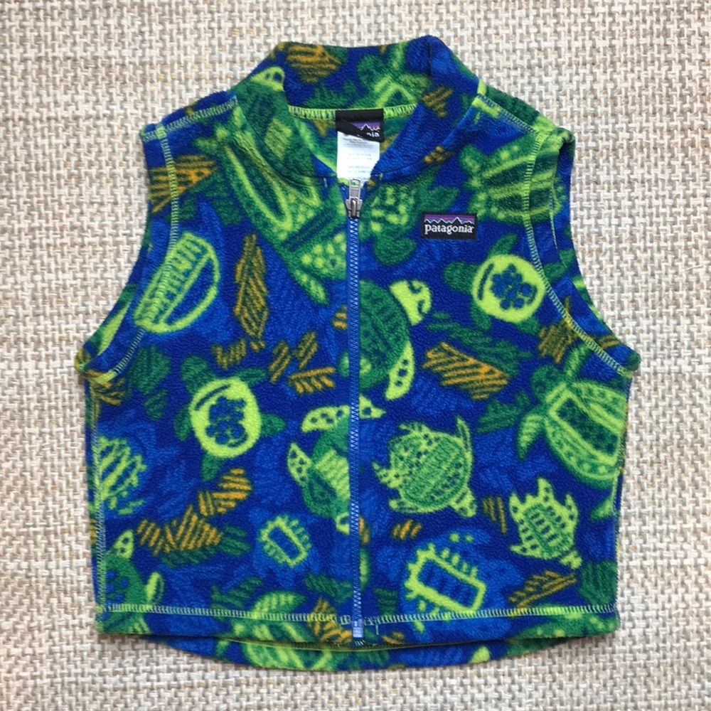 *Patagonia Fleece Vest (size 18m)